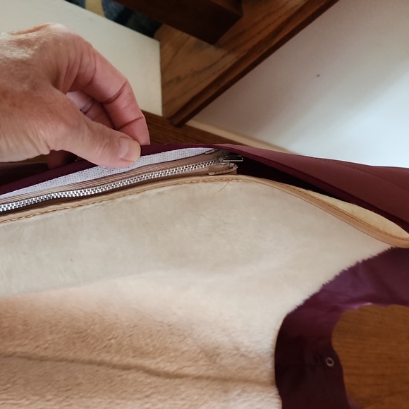 Vintage Misses Size 16R Misty Harbor ILGWU removable lining  Dark Rose Coat - Picture 11 of 15